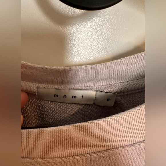 MNML oversized Sweater /Lavender/M - Picture 2 of 3